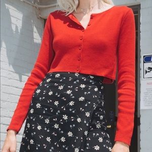 Brandy Melville Athelia Cropped Cardigan